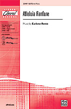 Alleluia Fanfare SATB choral sheet music cover Thumbnail